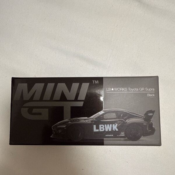 MINI GT LB★WORKS Toyota GR Supra ブラック