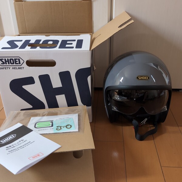 SHOEI ジェットヘルメット グレー