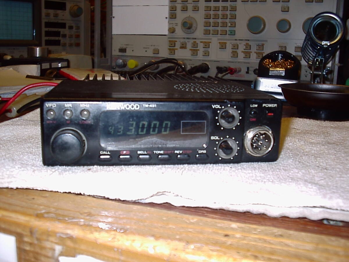 早い者勝ち‼️★KENWOOD TM-431 10w ★LED仕様ー‼️ Yahoo!オークション -「kenwood tm-431」の落札相場・落札価格