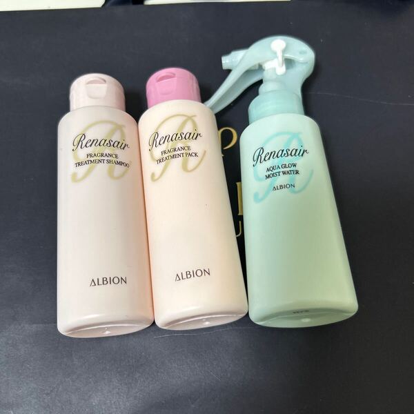 アルビオン ルネセアフレグランス トリートメントシャンプー100ml+トリートメント100g+モイストウォーター100ml