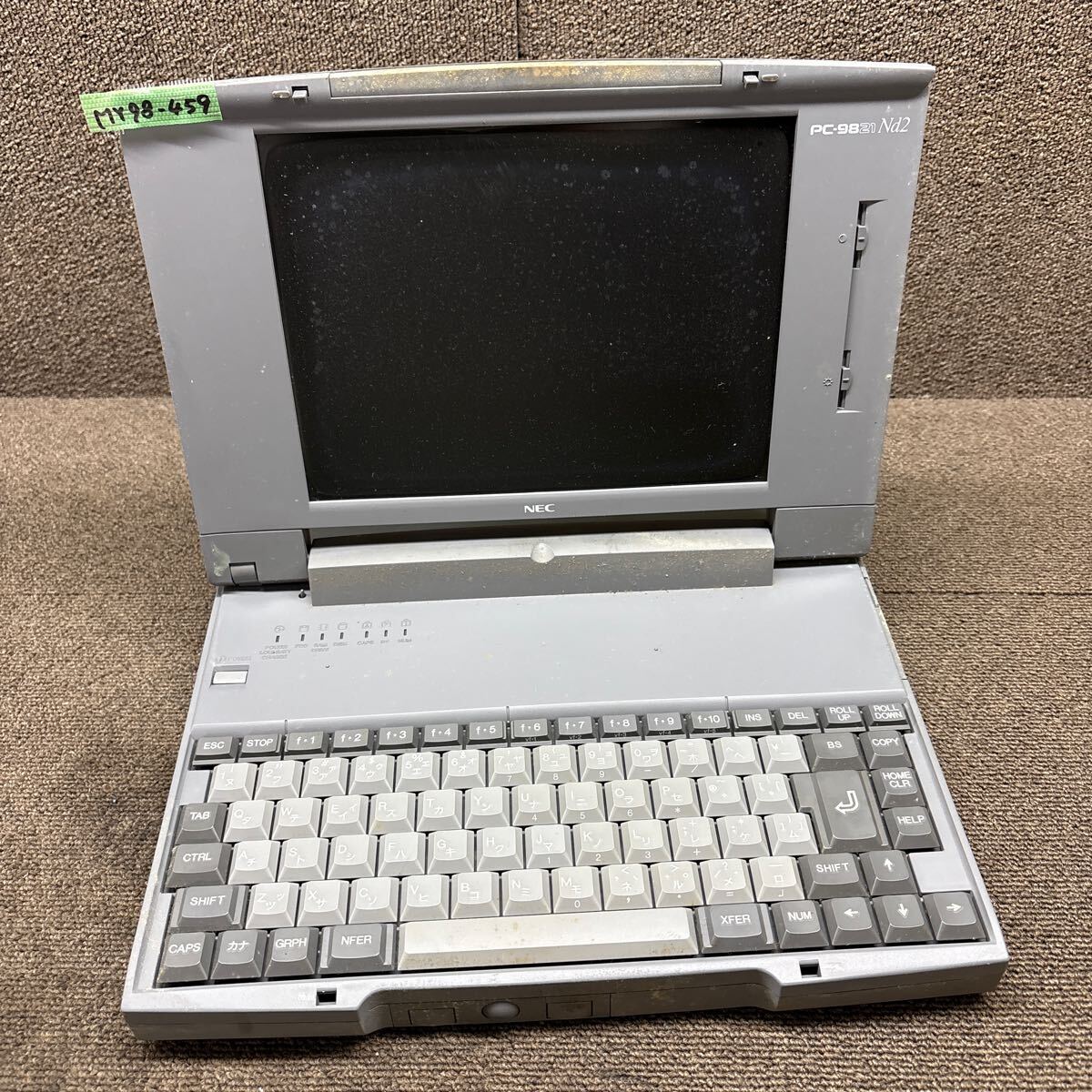 【ジャンク品扱い】 NEC PC-9821Nd/340W Yahoo!オークション - NEC PC-9821 Ne2/340W ノートパソコン