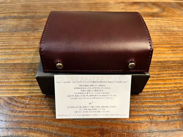 エムピウ ミッレフォッリエ m P25 財布 レザー ミッレフォッリエ2 millefoglieⅡ MF2p25 oimo 限定色 ショップ限定カラー