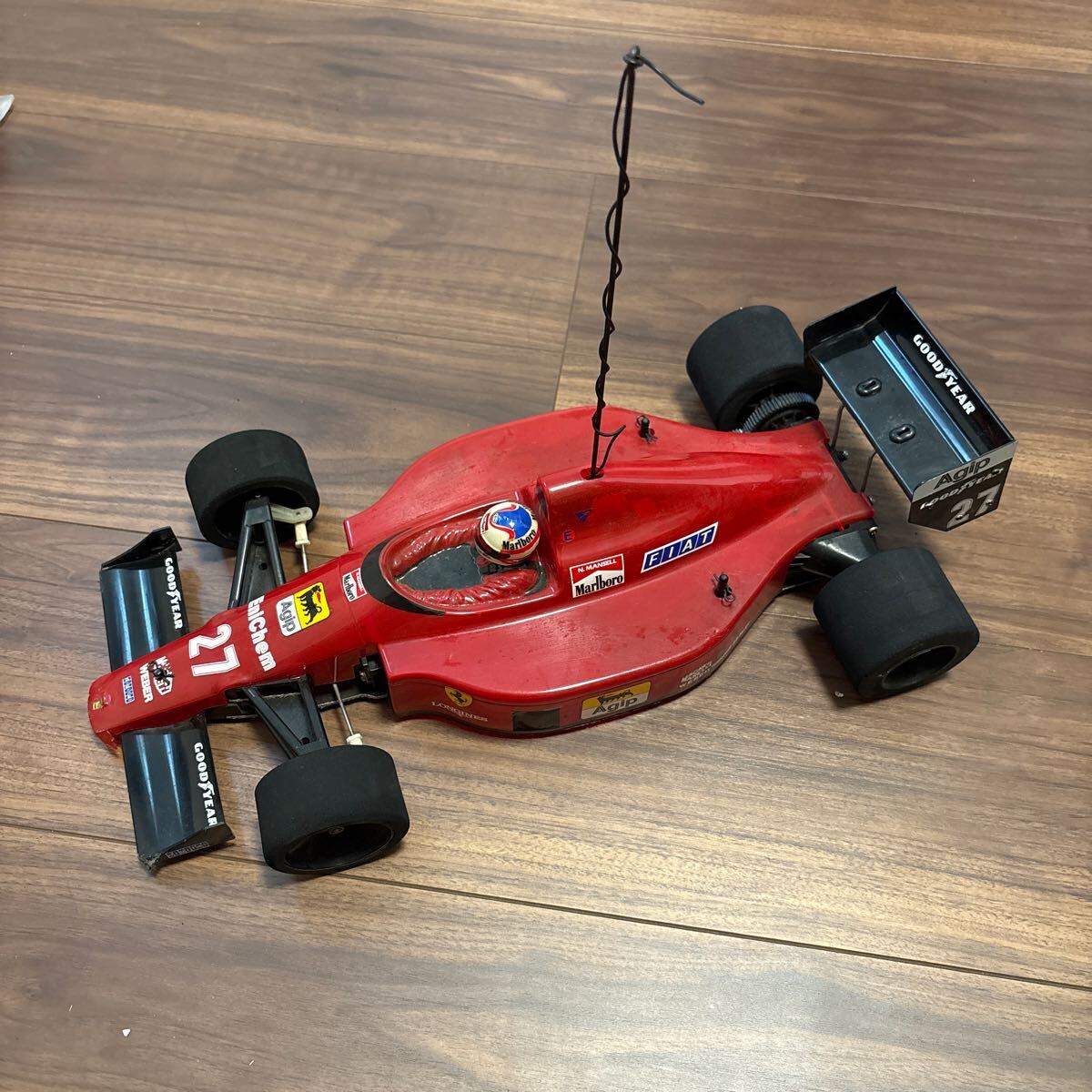 ホビー タミヤ F1 ラジコンカー フェラーリ ボディー シャーシ ジャンク ホビー タミヤ F1 ラジコンカー フェラーリ ボディー シャーシ