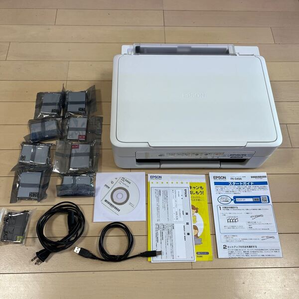 ★通電&スキャンOK★インク無し/印刷未確認★ジャンク扱 エプソン カラリオ EPSON PX-049A インクジェット プリンター 複合機 スキャナー