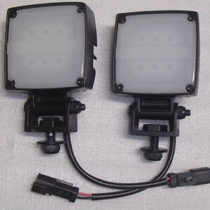 KOMATSU コマツ 純正 LEDワークライト 作業灯 DC12V-24V 19w 2個 ユンボ フォークリフト ダンプ トラックのバックランプ等に ラスト2