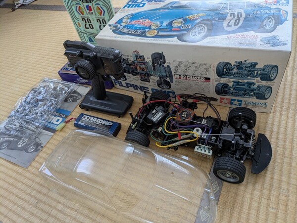 未使用 タミヤ 1/10 アルピーヌA110 M-02 電動RC