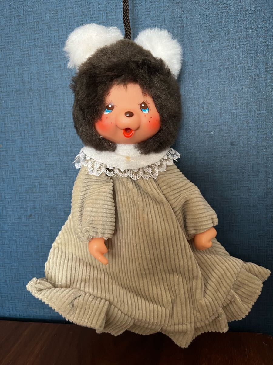もんちっち ぬいぐるみ レアな椅子付き【年代物】モンチッチ