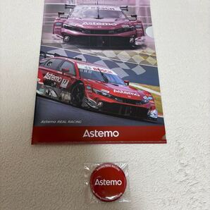 A stemo クリアファイル&缶バッジ