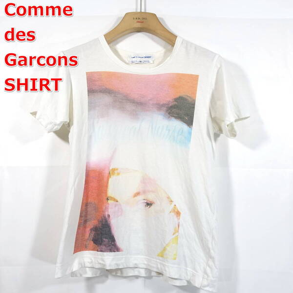 【名作】コムデギャルソンシャツ 看護婦Tシャツ Sonic youth COMME des GARCONS SHIRT サイズM