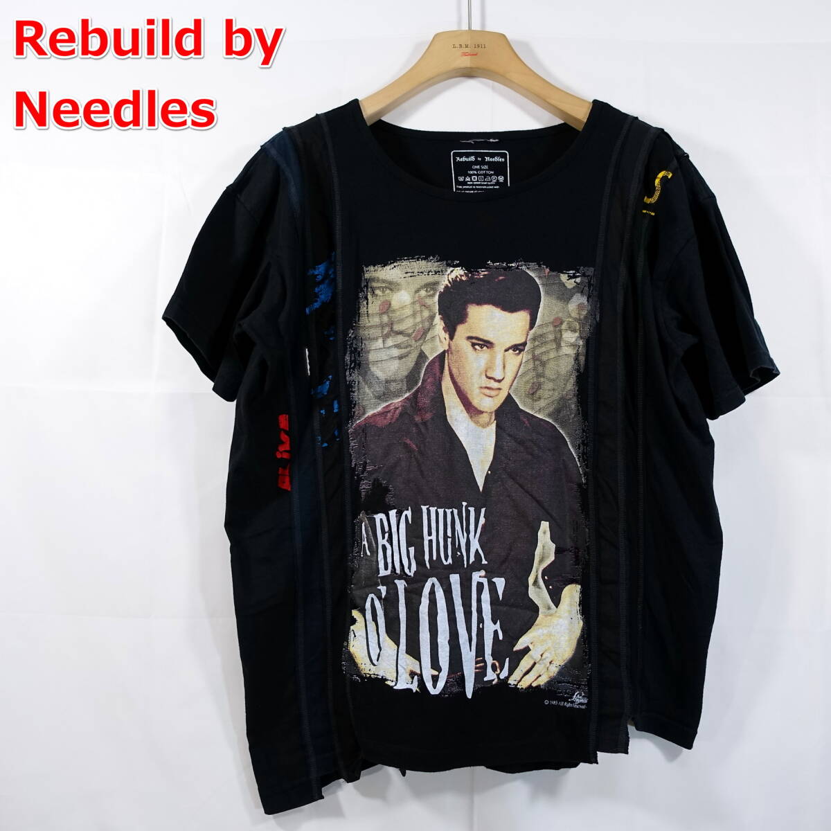 【Rebuild by Needles】リビルドバイニードルス　再構築シャツ① ニードルズの新ライン「リビルド バイ ニードルズ」1点だけの