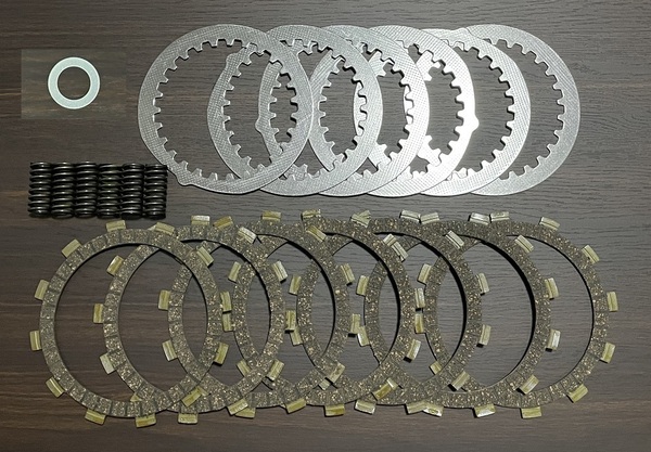 【送料込み】 RZ350 RZ350R RZ250 RZ250R 強化 クラッチ キット 4U0 31K 29K 1UA 48H 4L3 29L 3HM 1XG 51L YAMAHA ヤマハ