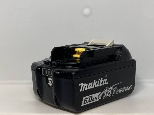 【送料0】純正!マキタ バッテリー 18v 6.0Ah【BL1860B】残量表示あり 税無 Makita /3266