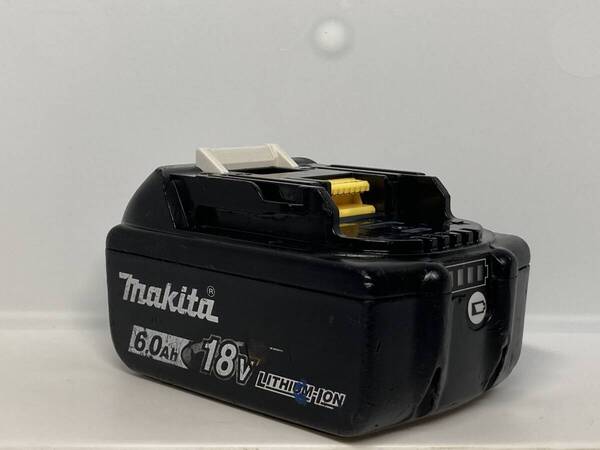 【送料0】純正!マキタ バッテリー 18v 6.0Ah【BL1860B】残量表示あり 税無 Makita /4617