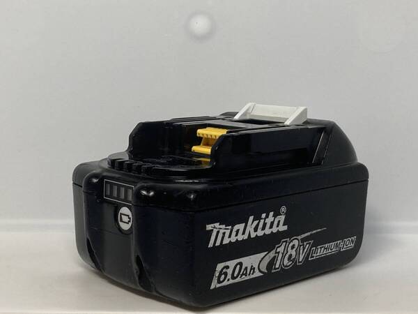 【送料0】純正!マキタ バッテリー 18v 6.0Ah【BL1860B】残量表示あり 税無 Makita /3202