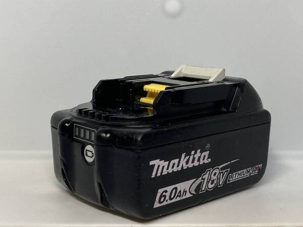【送料0】純正!マキタ バッテリー 18v 6.0Ah【BL1860B】残量表示あり 税無 Makita /3195
