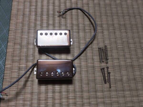 Gibson 57 Classic & Classic+ 2個セット ニッケル 4芯 ギブソン 57クラシック 美品