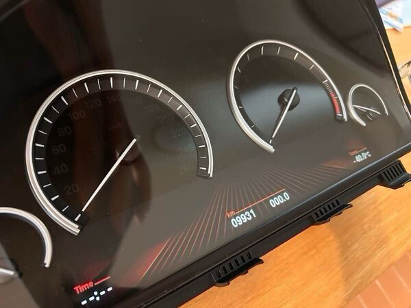 【送料無料】【初期化済み】BMW 6WA メーター F10 F11 F12 F13 F18 F01 F02 F03 F06 F07