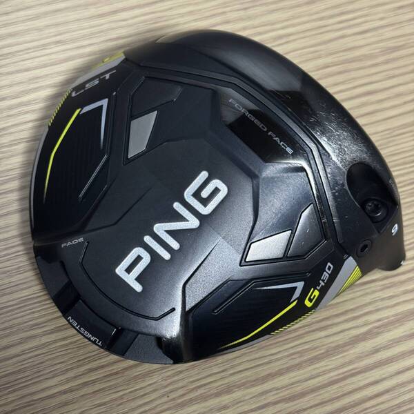 【送料無料】ピン G430 LST ドライバー 9° ヘッド カバー 日本仕様 / PING 9度 1W G440 G425 G410 SFT LST PLUS AA