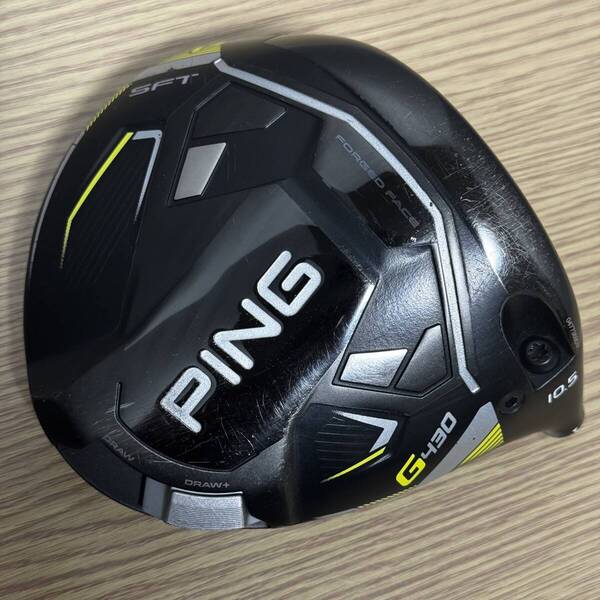 【送料無料】ピン G430 SFT ドライバー 10.5° ヘッド カバー 日本仕様 / PING 10.5度 1W G440 G425 G410 SFT LST PLUS