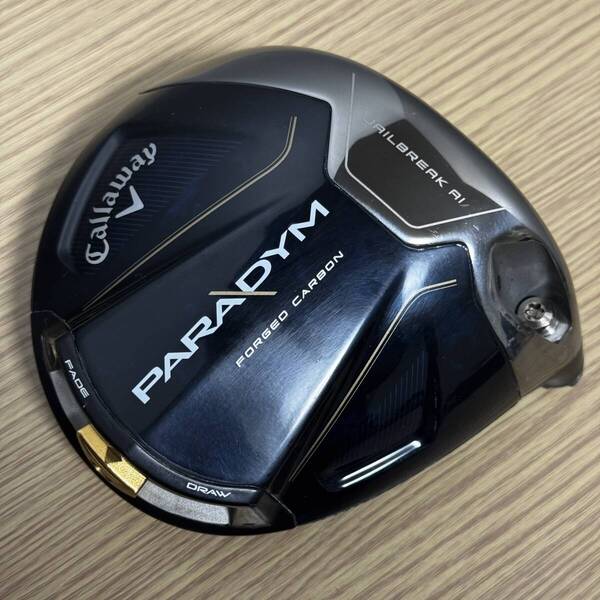 【送料無料 良品】キャロウェイ パラダイム 1W 9.0° ヘッド 9.0度 ドライバー / エリート PARADYM AI smoke スモーク