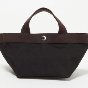 新品 Herve Chapelier エルベシャプリエ 701 トート Sサイズ ノワール×モカ トートバッグ