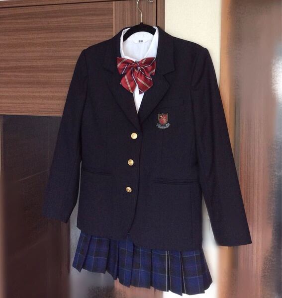 第一学院高等学校(通信制)女子 制服 一式セット ブレザー/スカート/リボン 指定 学生服 高校 衣装