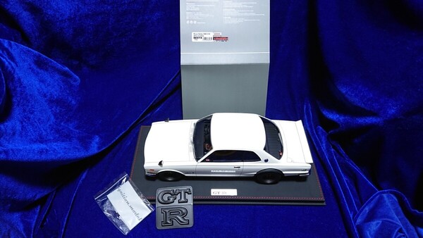 1/12 NISSAN SKYLINE 2000 GT-R KPGC10 WHITE ignition model IG1936 イグニッションモデル 日産 スカイライン ハコスカ 宮沢模型 検 1/18