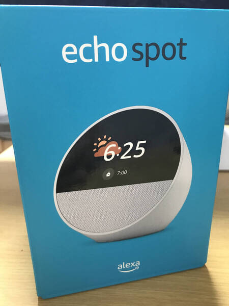 ★新品未開封★Amazon Echo Spot 2024 グレーシャーホワイト ②