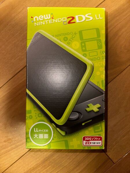 【新品・未通電】Nintendo2DS LL ブラック×ライム Newニンテンドー2DS Nintendo ブラック ライム