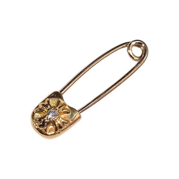 クロムハーツ / CHROME HEARTS セーフティピン スモール 22K with 1Pパヴェダイヤモンド