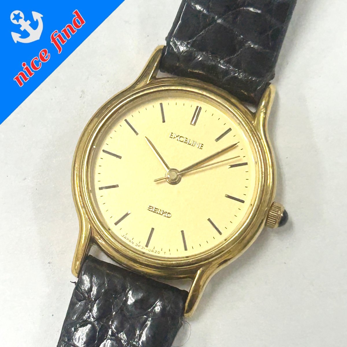 【未使用】SEIKO クォーツ時計 3F31-0A60 Yahoo!オークション -「3f31」(エクセリーヌ) (セイコー)の落札