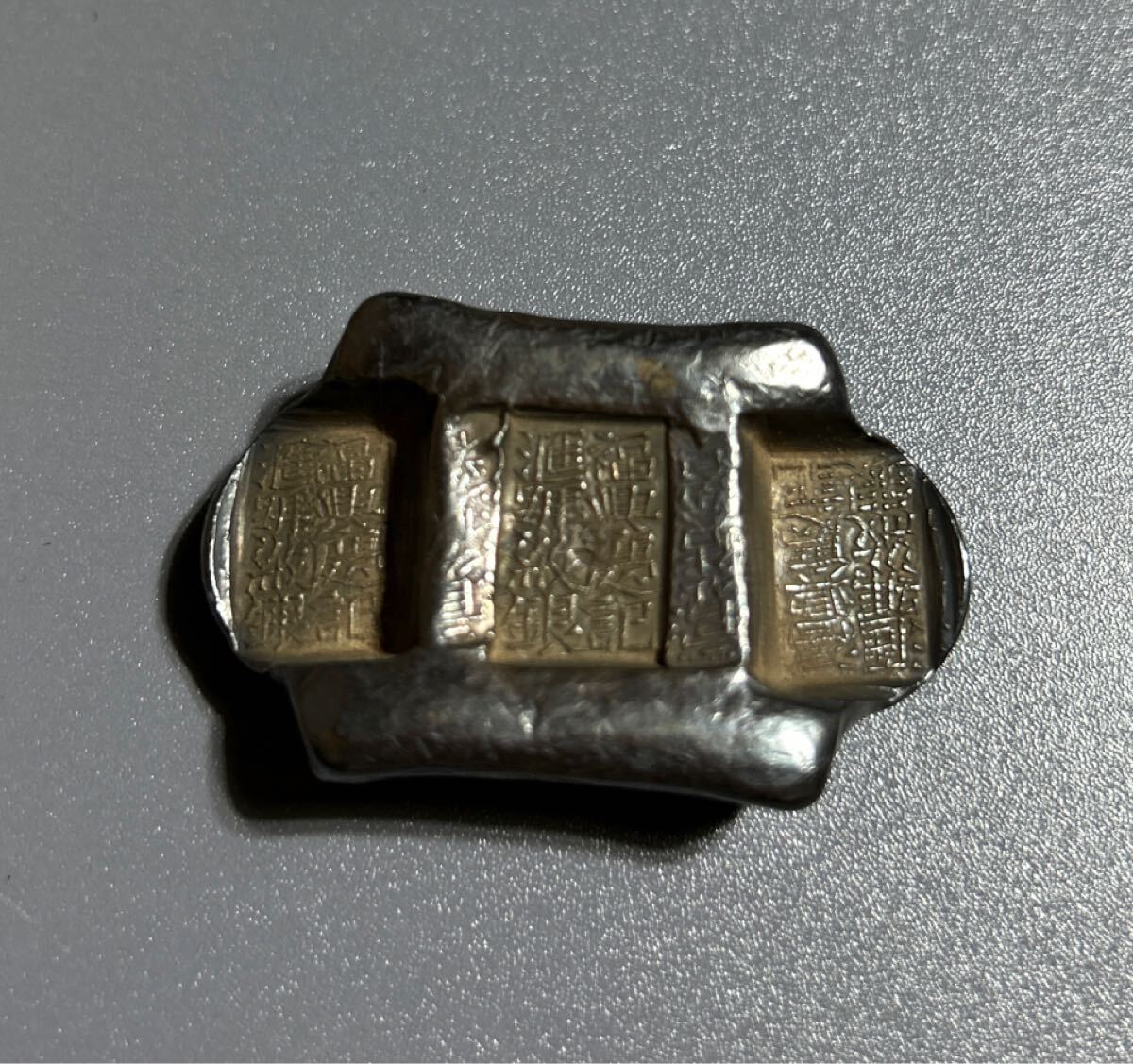 在庫あり】 専門ショップ 銀錠500両 馬蹄銀 工芸品 - 工芸品