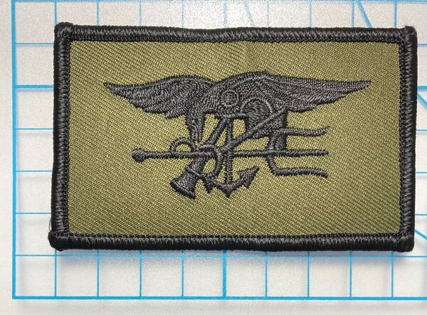 U.S.ARMY 米軍実物 デッドストック アメリカ海軍 特殊部隊 US NAVY SEALs ネイビーシールズ 部隊章 パッチ ミリタリー ワッペン ビンテージ