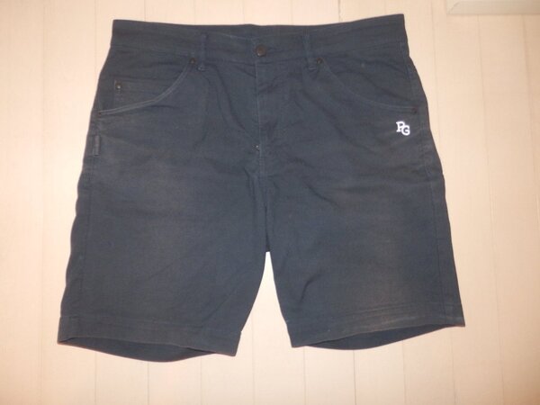 認識タグ有★PEARLY GATES パーリーゲイツ★人気 定番ショートパンツ 紺 2021年モデル★サイズ6 LL