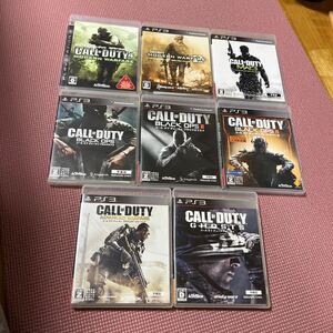 【PS3】 コール オブ デューティ ブラックオプスIII 12 モダンウォーフェア 1 2 3 ゴースト アドバンスド 8本セット COD FPS WW2