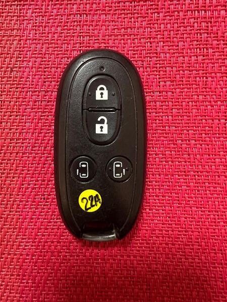 SUZUKI スズキ純正 ソリオ パレット 両側スライド 4ボタン 007YUUL0212 スマートキー キーレスキー リモコン 周波数確認済み!(22A)