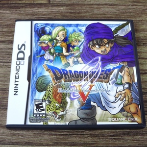 ■北米版 Dragon Quest V: Hand of the Heavenly Bride ドラゴンクエスト5 天空の花嫁 ニンテンドーDSソフト 英語版 NTR-YV5E-USA■z33023