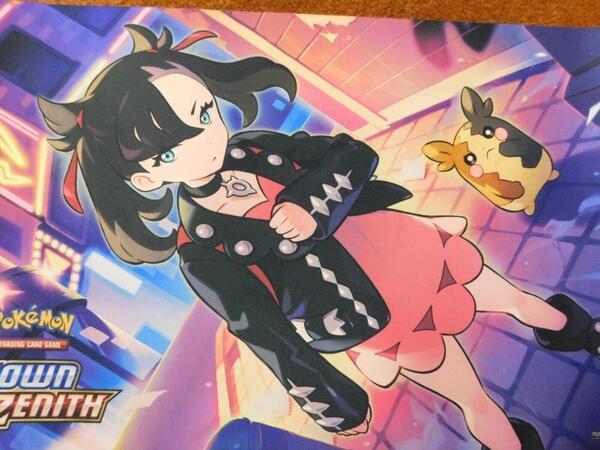 3個 海外限定 ポケモン マリィ モルペコ プレイマット クラウンゼニス