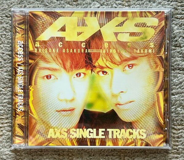 access / AXS SINGLE TRACKS ベスト アルバム CD アクセス 浅倉大介 貴水博之 MOONSHINE DANCE/VIRGIN EMOTION/SCANDALOUS BLUE