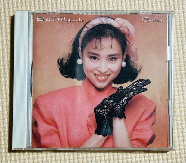 税表記無し 松田聖子 Citron シトロン 88年盤 CD 32DH-5040 / Marrakech / 抱いて… / 続・赤いスイートピー 全10曲
