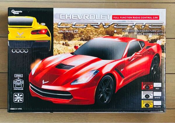 コルベット C7 レッド フルファンクション シボレー RCカー ラジコン 赤 ラジコンカー CHEVROLET CORVETTE