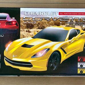 コルベット C7 ホワイト フルファンクション シボレー RCカー ラジコン 白 ラジコンカー CHEVROLET CORVETTE