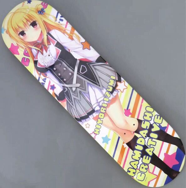 スケートボードデッキ 和泉妃愛 「ハミダシクリエイティブ凸 × STELLAMAPCafe」 受注生産限定 まどそふと