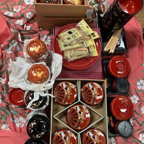 C24 3028 漆器 汁椀 丼鉢 まとめて