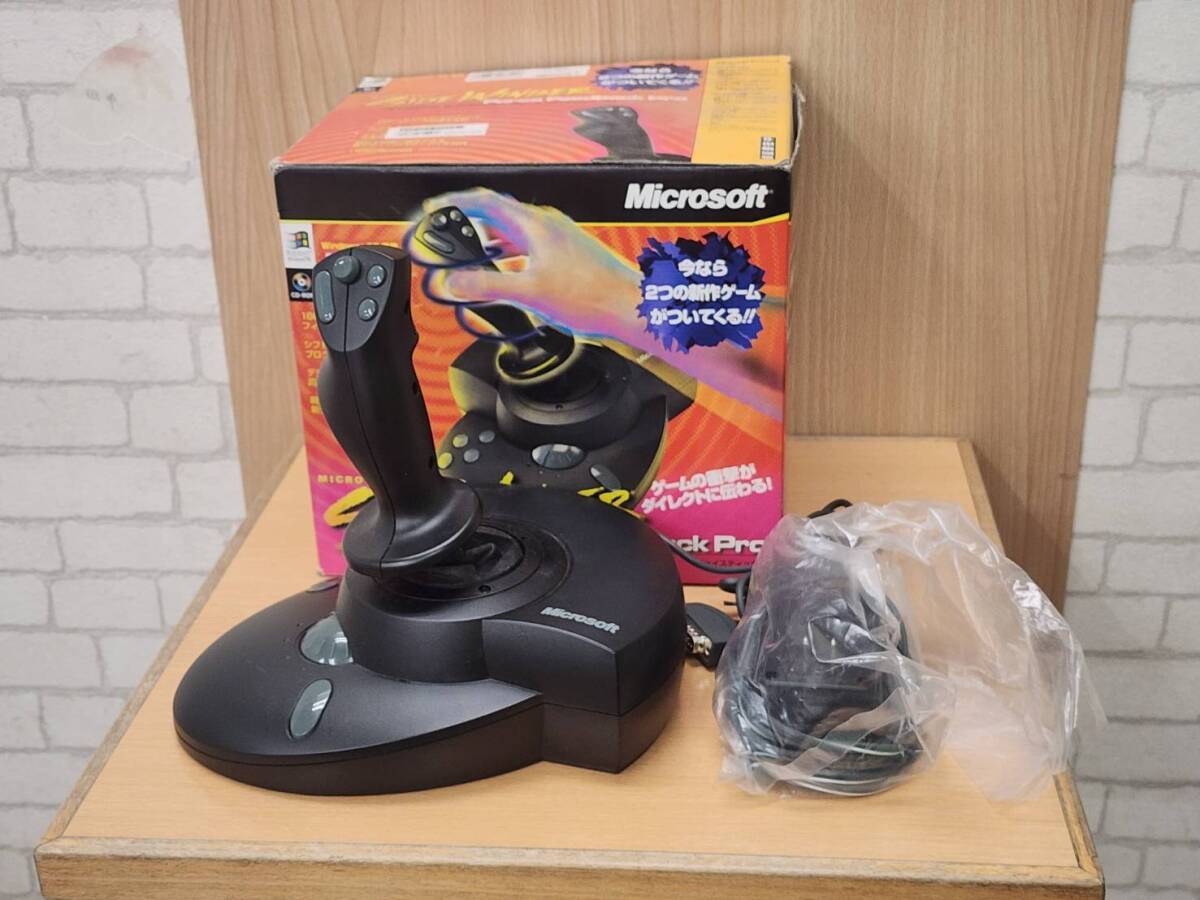 マイクロソフト サイドワインダー フォース プロ Microsoft SideWinder Force Feedback Pro PC Joystick