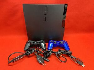 【M218】PS3 PlayStation3 CECH-3000B プレステ3 本体 コントローラー 2台 純正 CECHZC2JA1 ワイヤレスコントローラ 動作確認済み