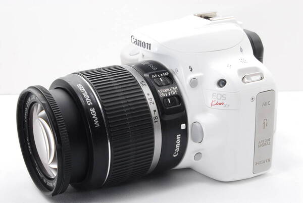 Canon kiss x7 一眼レフカメラ キヤノン ホワイト スマホ転送 180k28800