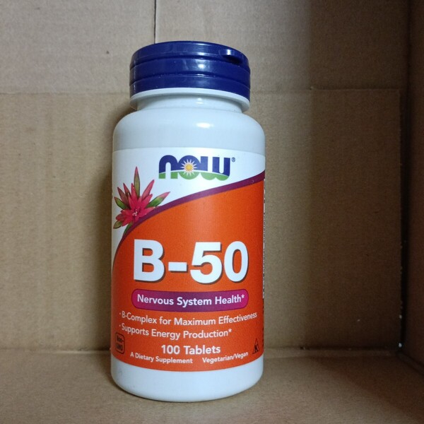 NOW Foods B-50 タブレット100粒