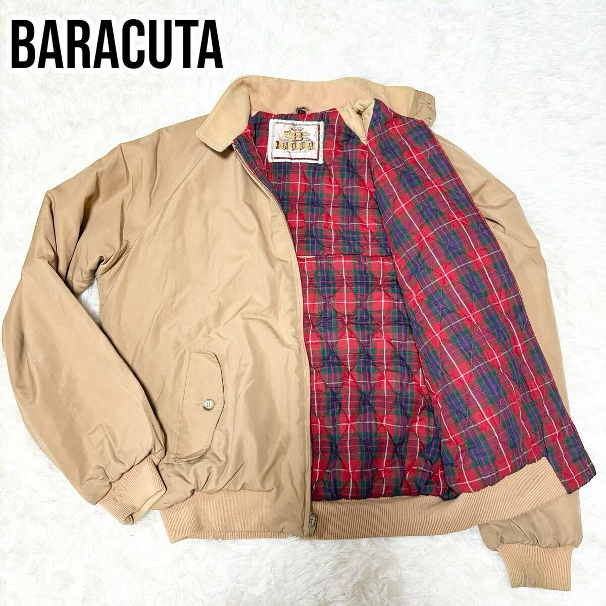 60s Puritan チェック柄 ジップスウィングトップジャケット 60s