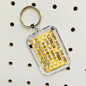 《A-1 ロックなアクリルキーホルダー》キーホルダー ミュージック ロック ライブチケット風 リンキン・パーク